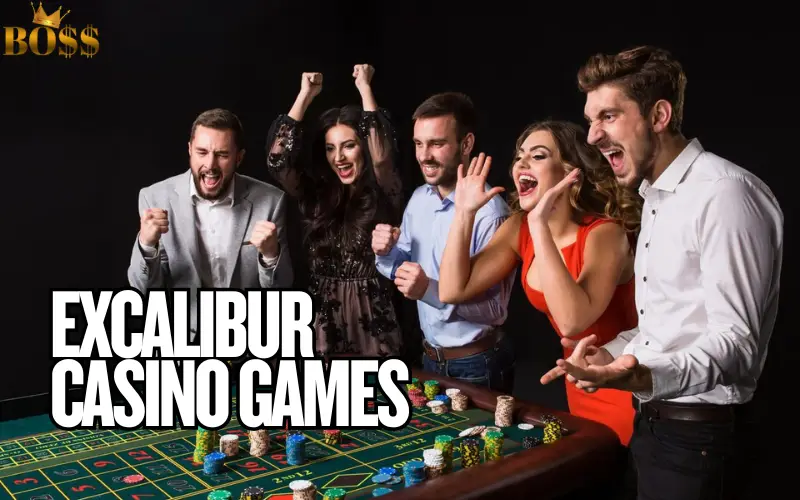 excalibur casino games